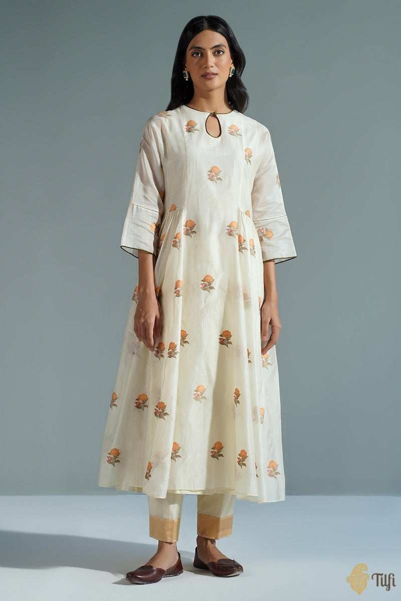 Silk Anarkali Suits with Banarasi Dupatta/Latest Designer Party Wear Dress  - YouTube